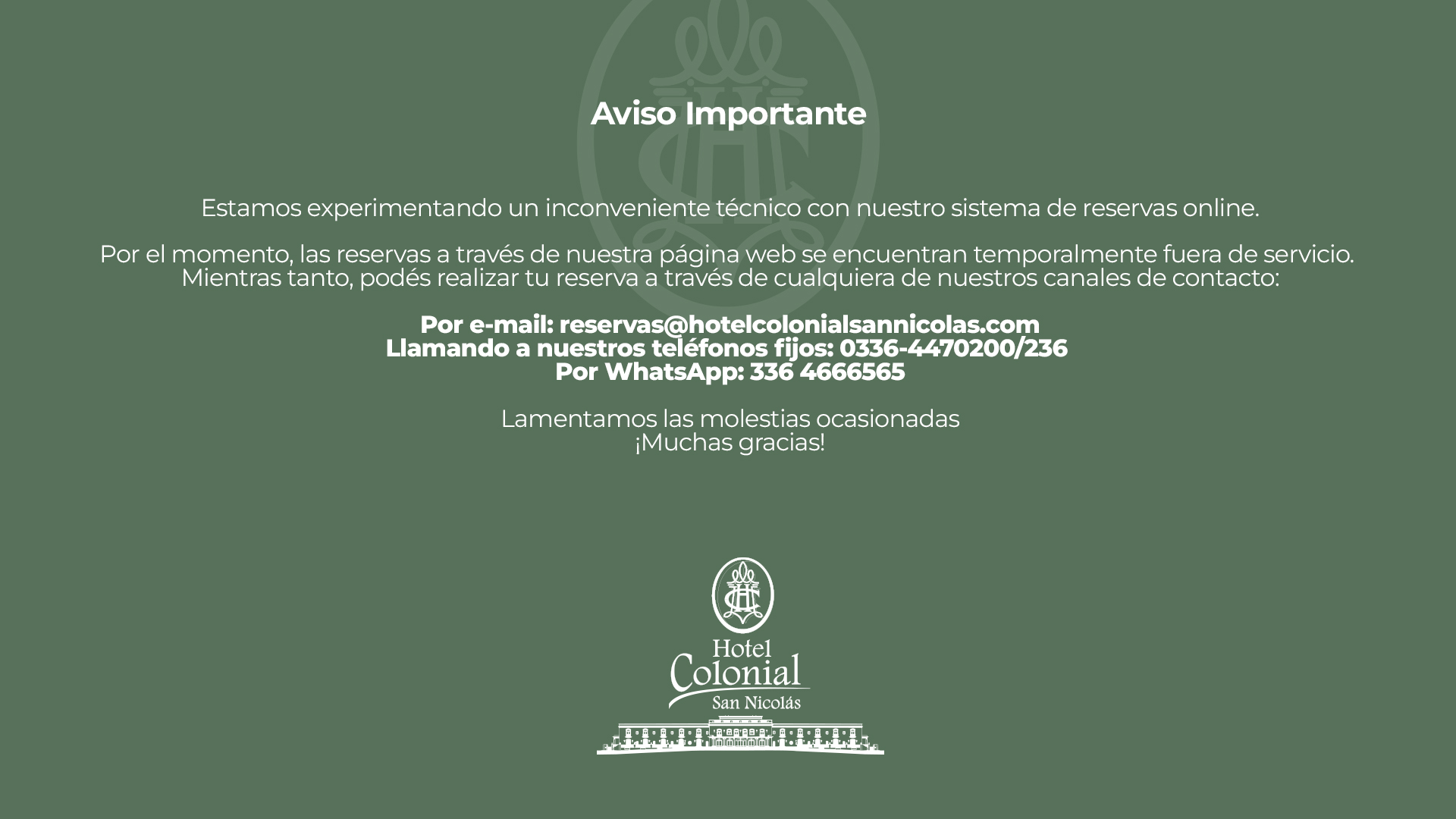 RESERVAS-TV